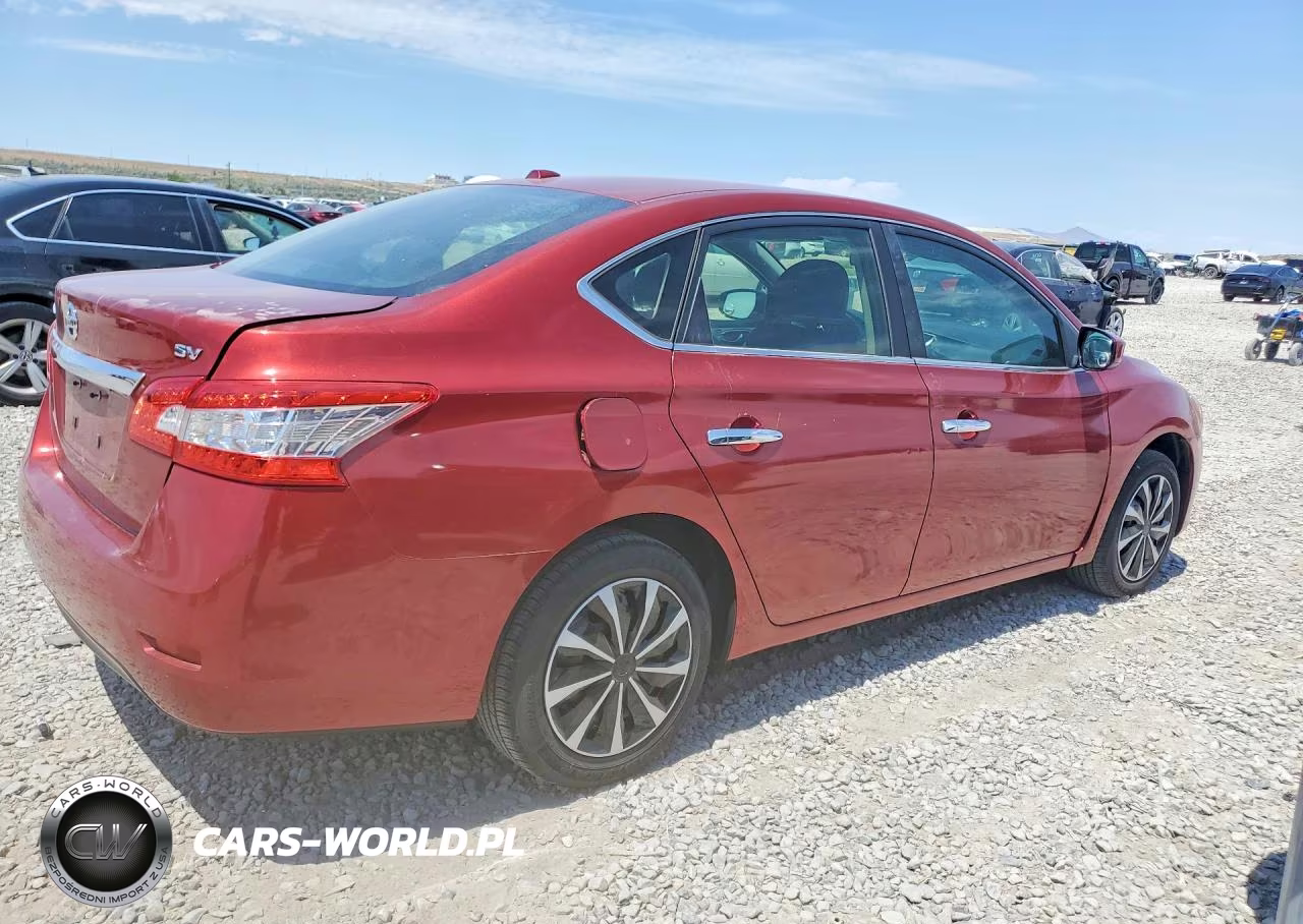 2015 Nissan Sentra Sv VIN:3N1AB7AP6FY253506 - 3