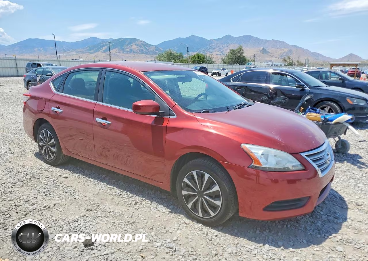 2015 Nissan Sentra Sv VIN:3N1AB7AP6FY253506 - 4