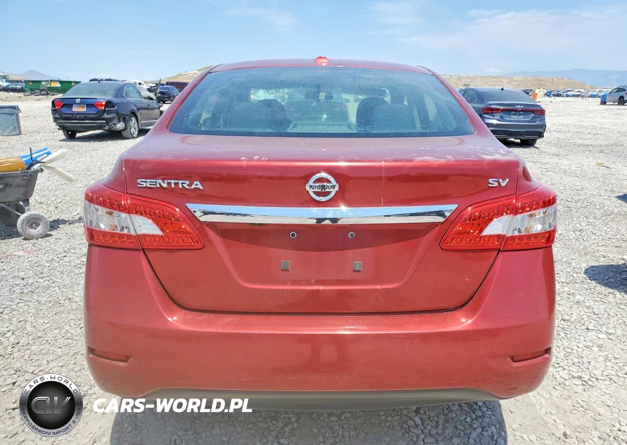 2015 Nissan Sentra Sv VIN:3N1AB7AP6FY253506 - 6