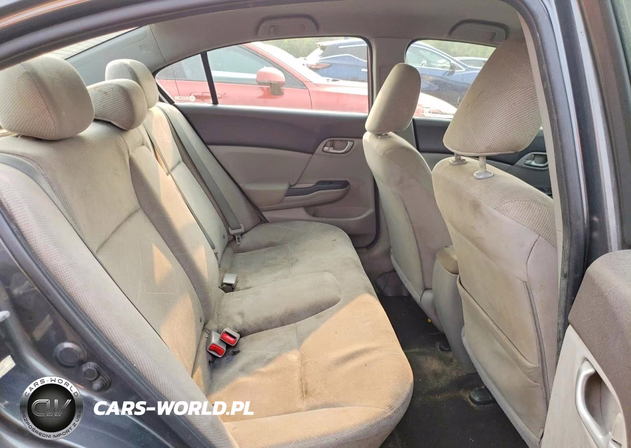 2012 Honda Civic Lx VIN:2HGFB2F53CH558073 - 10