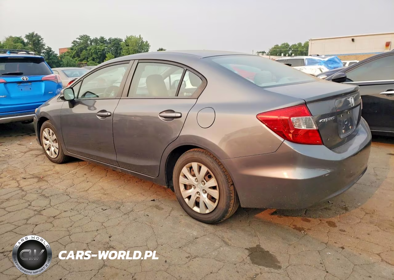 2012 Honda Civic Lx VIN:2HGFB2F53CH558073 - 2