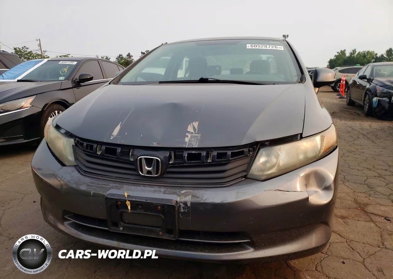2012 Honda Civic Lx VIN:2HGFB2F53CH558073 - 5