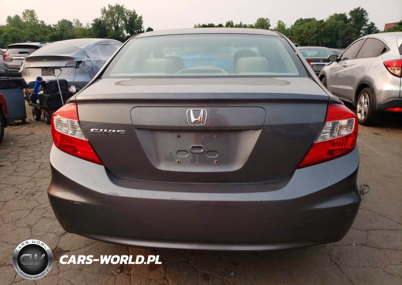 2012 Honda Civic Lx VIN:2HGFB2F53CH558073 - 6