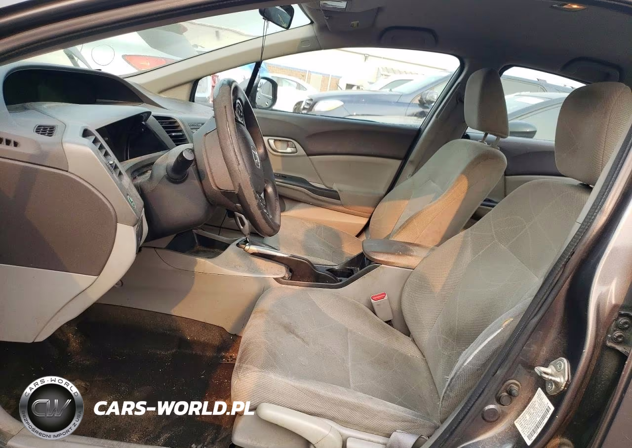 2012 Honda Civic Lx VIN:2HGFB2F53CH558073 - 7