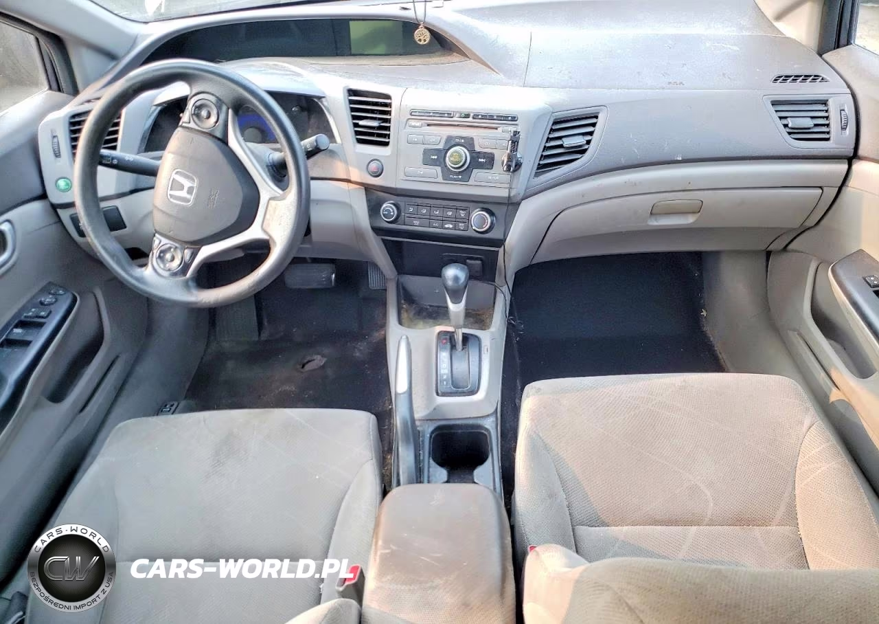2012 Honda Civic Lx VIN:2HGFB2F53CH558073 - 8