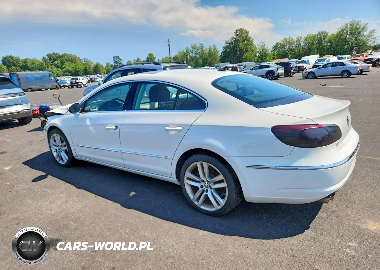 2013 Volkswagen Cc Luxury VIN:WVWRN7AN7DE504081 - 2