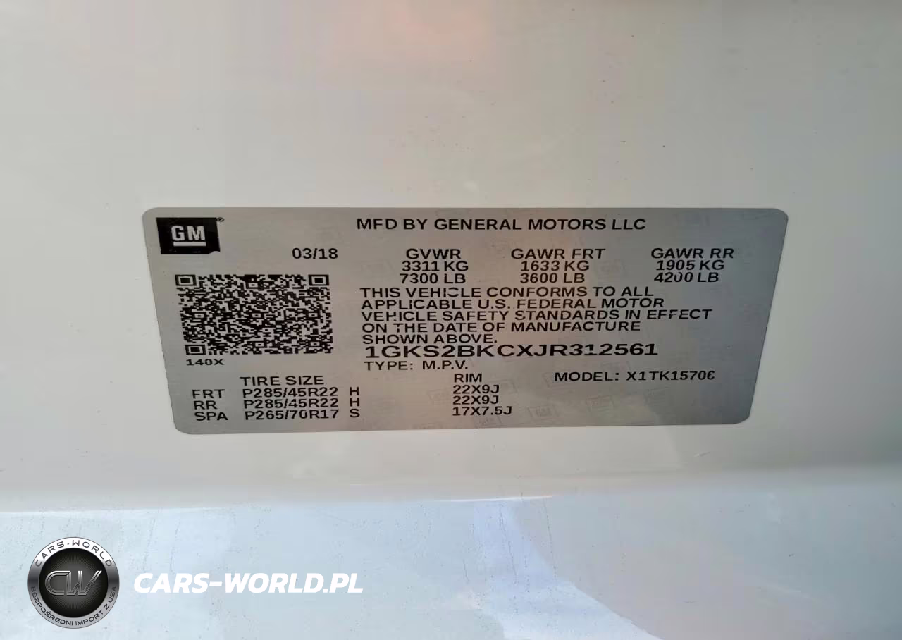 2018 GMC Yukon Slt VIN:1GKS2BKCXJR312561 - 14