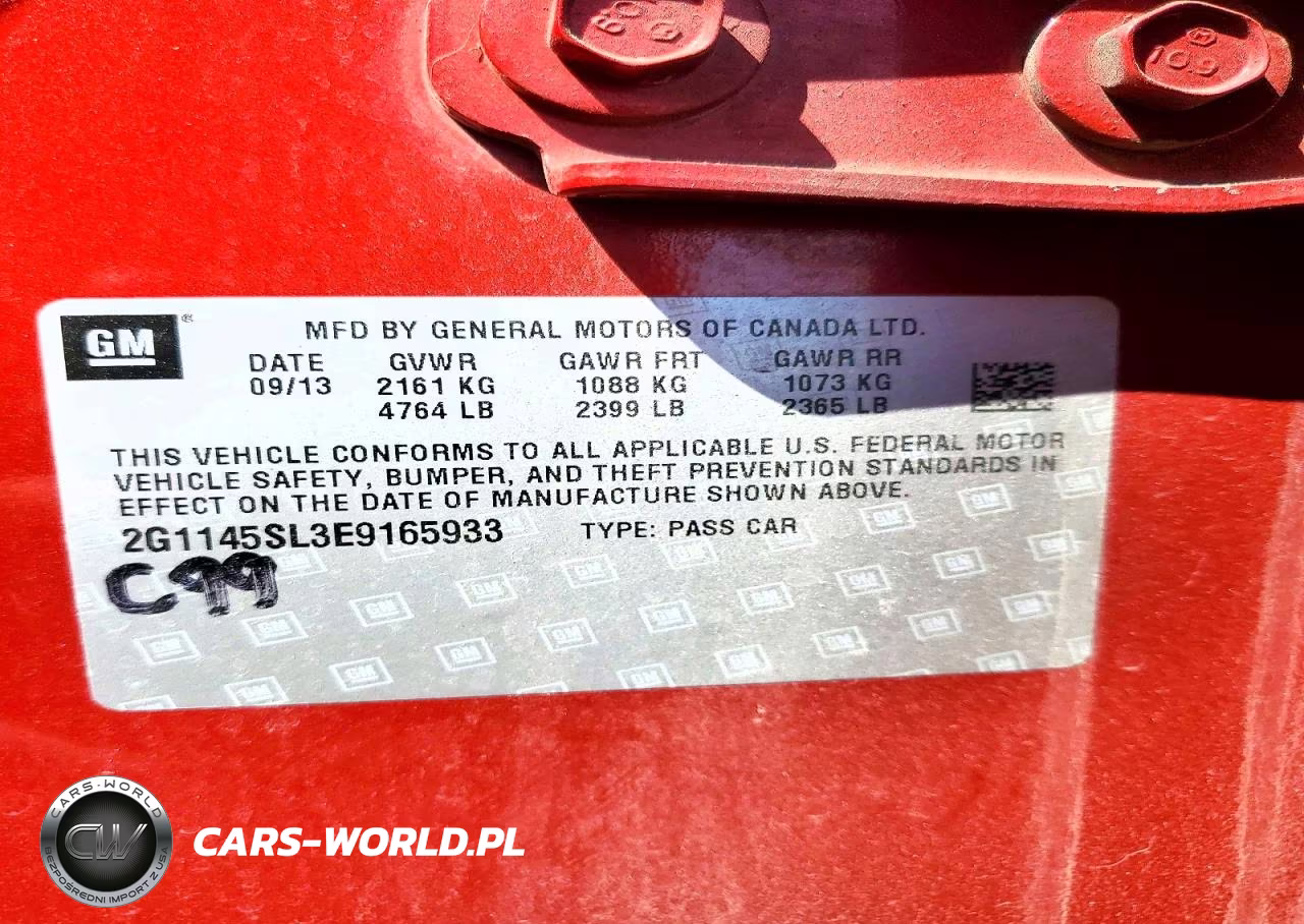 2014 Chevrolet Impala Ltz VIN:2G1145SL3E9165933 - 12