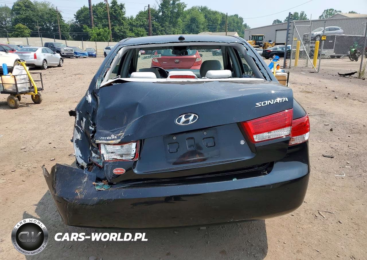 2008 Hyundai Sonata Gls VIN:5NPET46C88H352635 - 6