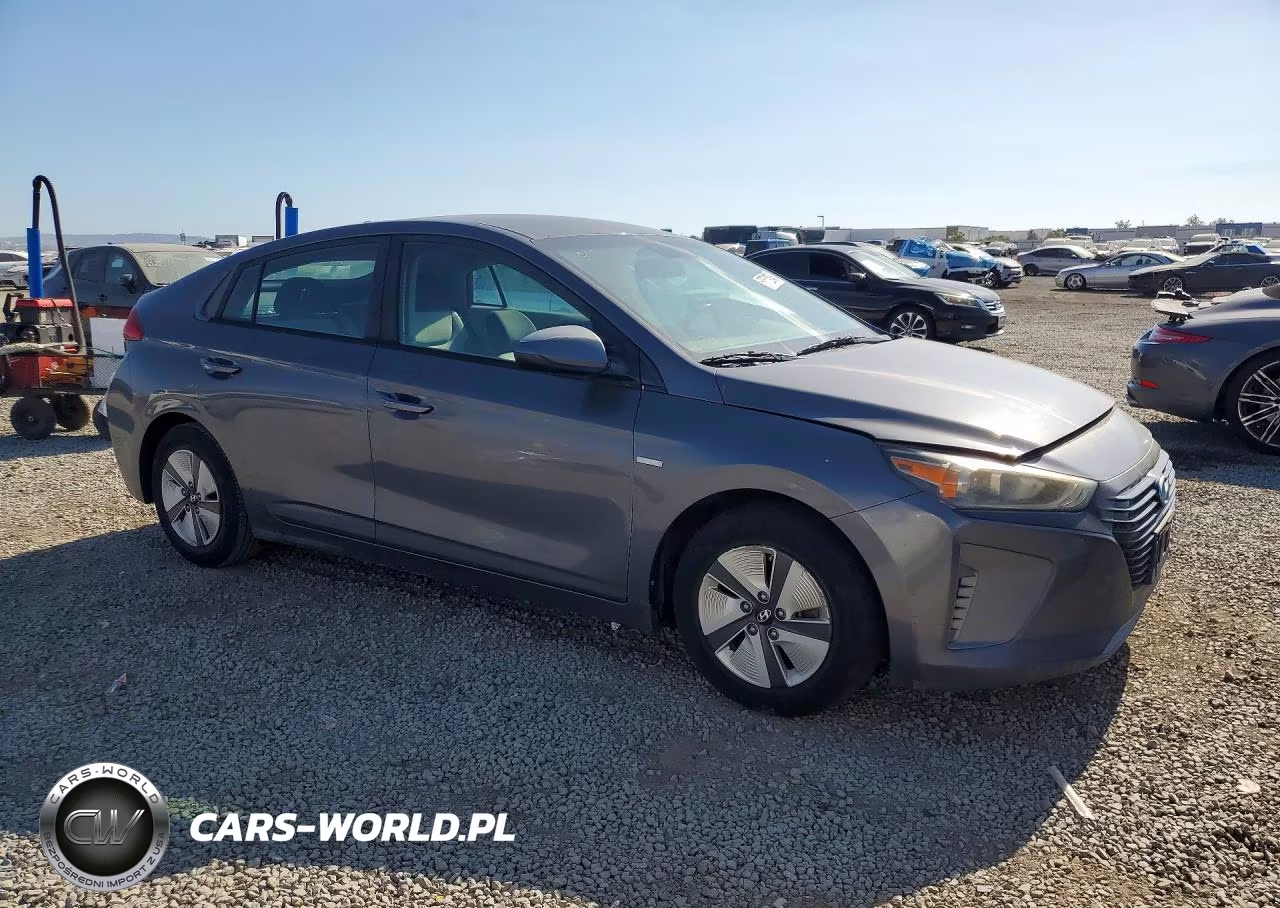 2017 Hyundai Ioniq Blue VIN:KMHC65LC2HU024282 - 4