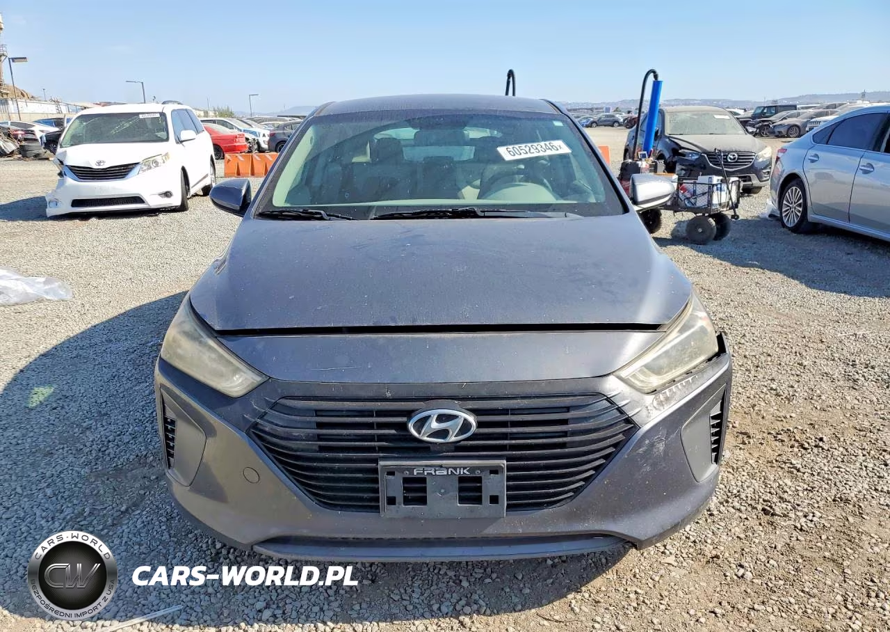 2017 Hyundai Ioniq Blue VIN:KMHC65LC2HU024282 - 5