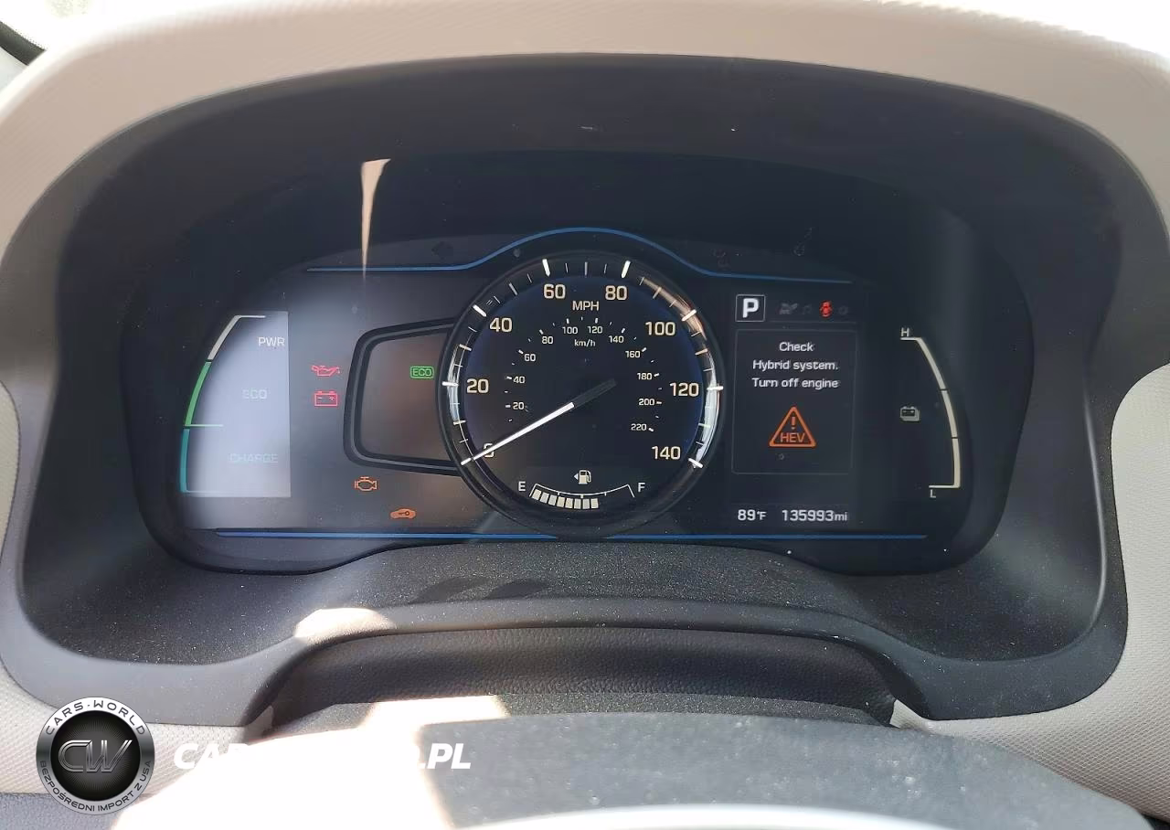 2017 Hyundai Ioniq Blue VIN:KMHC65LC2HU024282 - 9