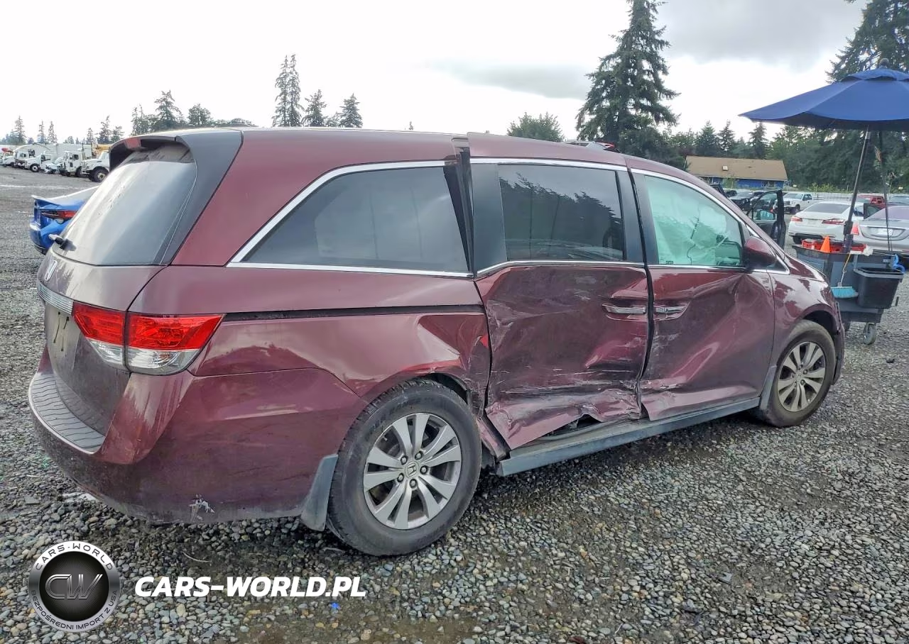 2017 Honda Odyssey Exl VIN:5FNRL5H66HB001719 - 3