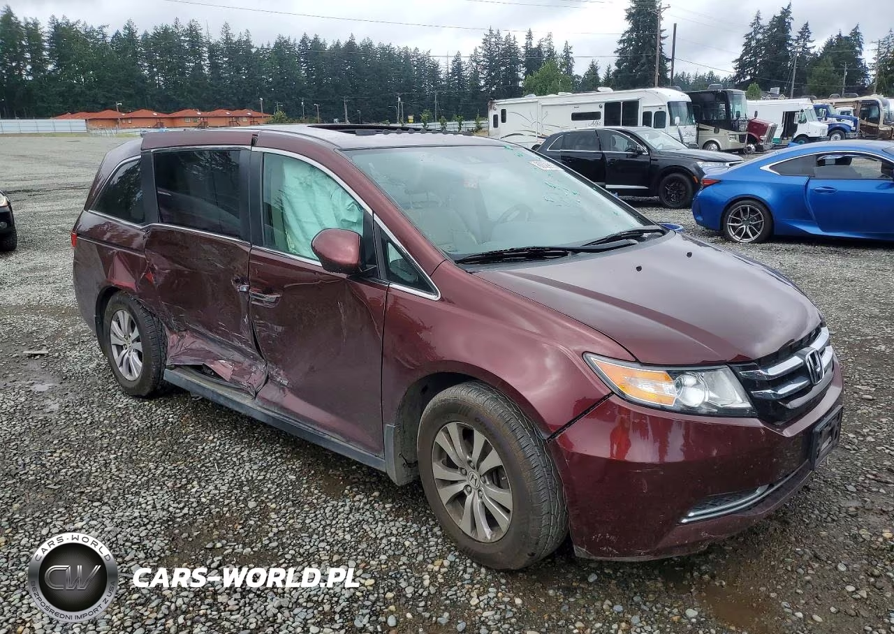 2017 Honda Odyssey Exl VIN:5FNRL5H66HB001719 - 4