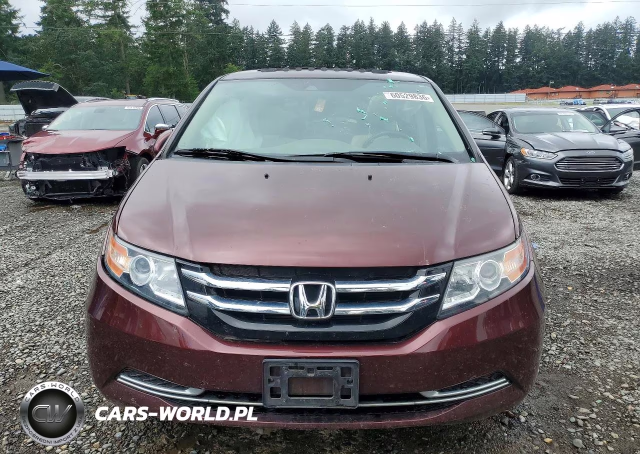 2017 Honda Odyssey Exl VIN:5FNRL5H66HB001719 - 5