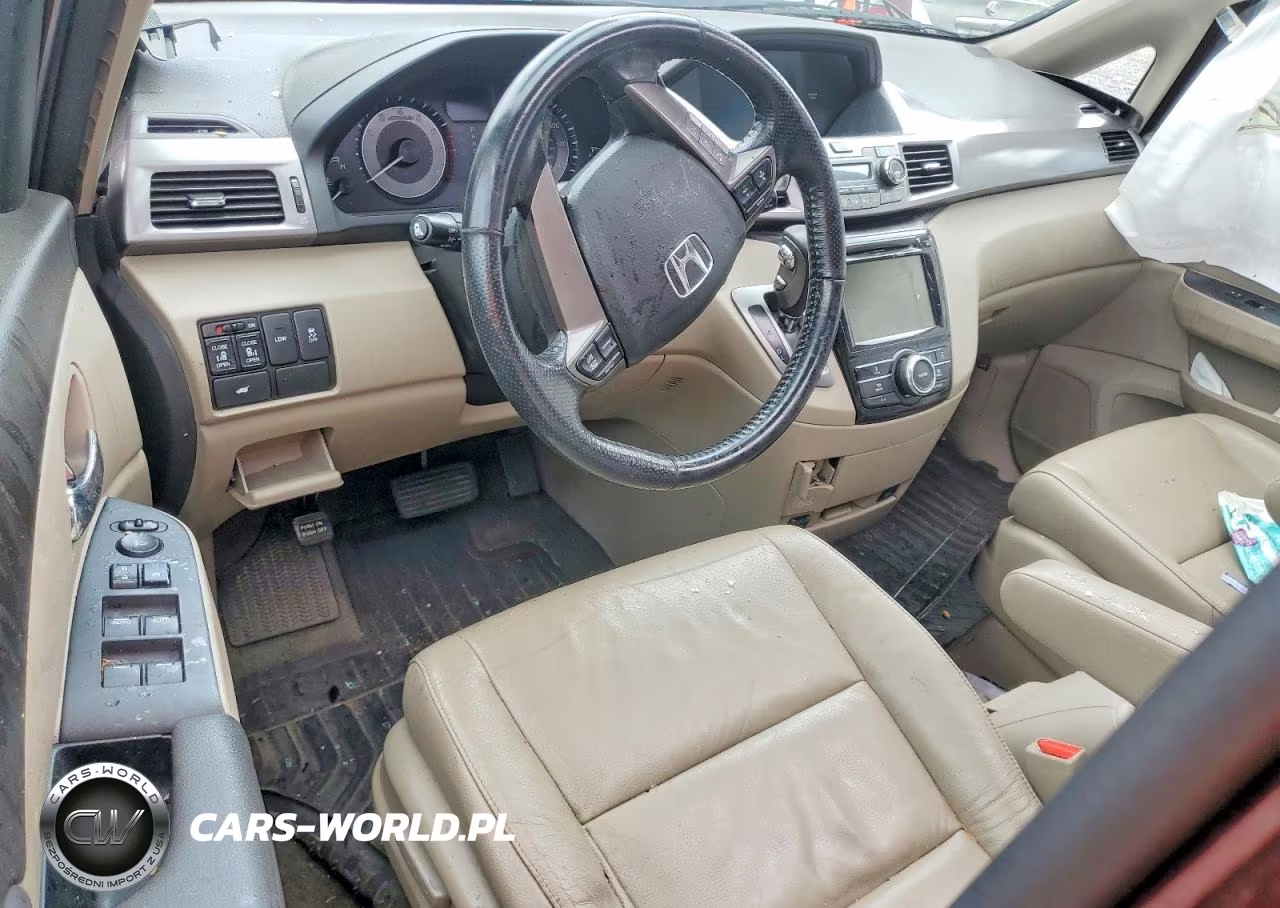2017 Honda Odyssey Exl VIN:5FNRL5H66HB001719 - 8