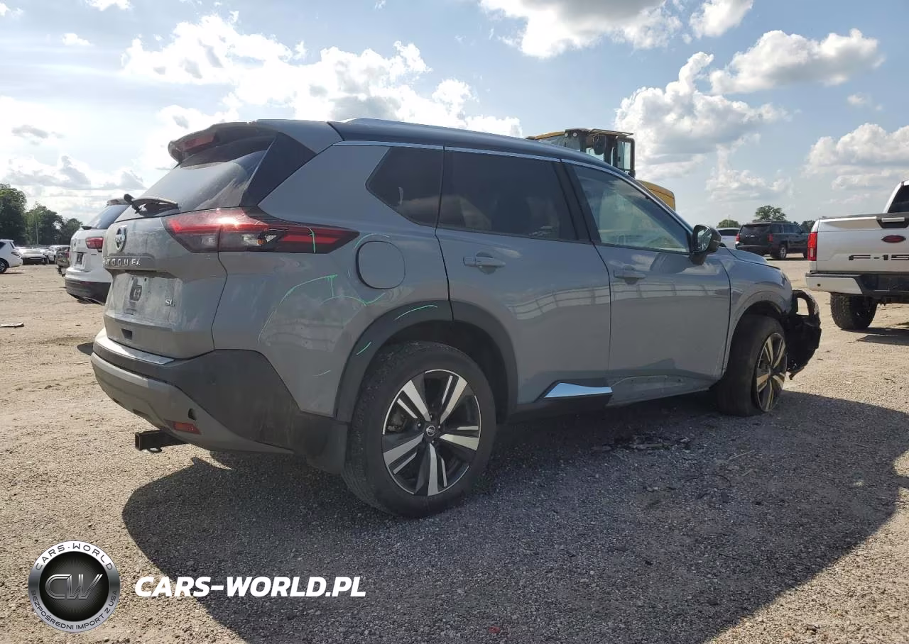 2021 Nissan Rogue Sl VIN:JN8AT3CA4MW012161 - 3