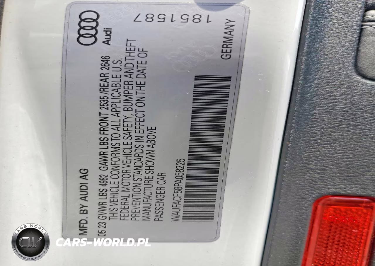 2023 Audi A5 Premium Plus 45 VIN:WAUFACF58PA058225 - 13