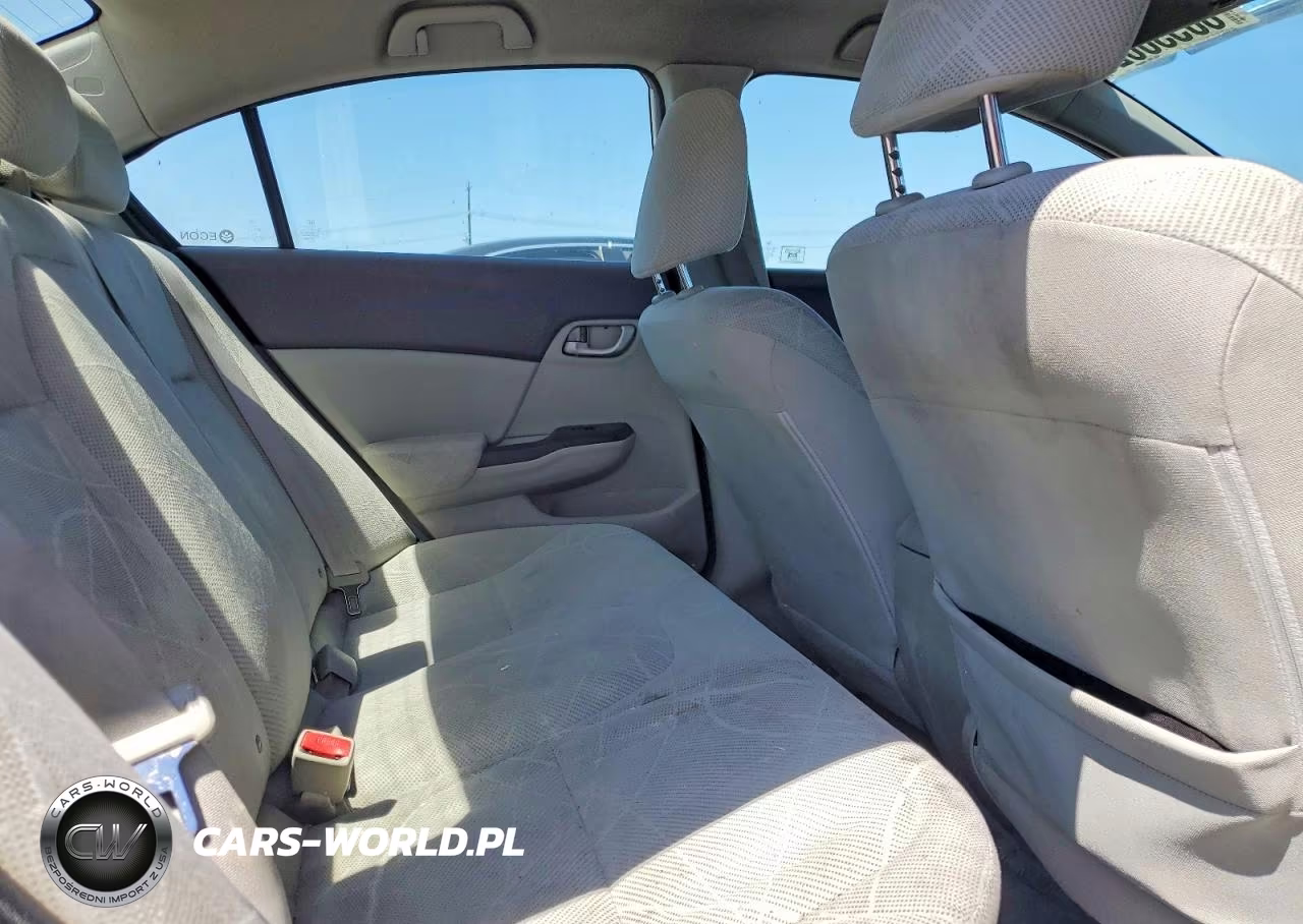 2012 Honda Civic Lx VIN:JHMFB2F54CS002201 - 10