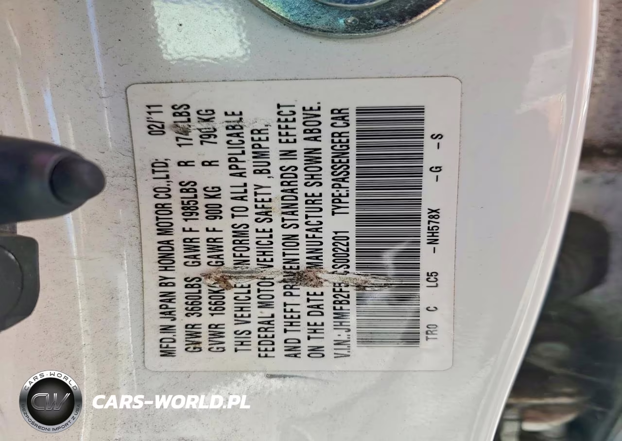 2012 Honda Civic Lx VIN:JHMFB2F54CS002201 - 12
