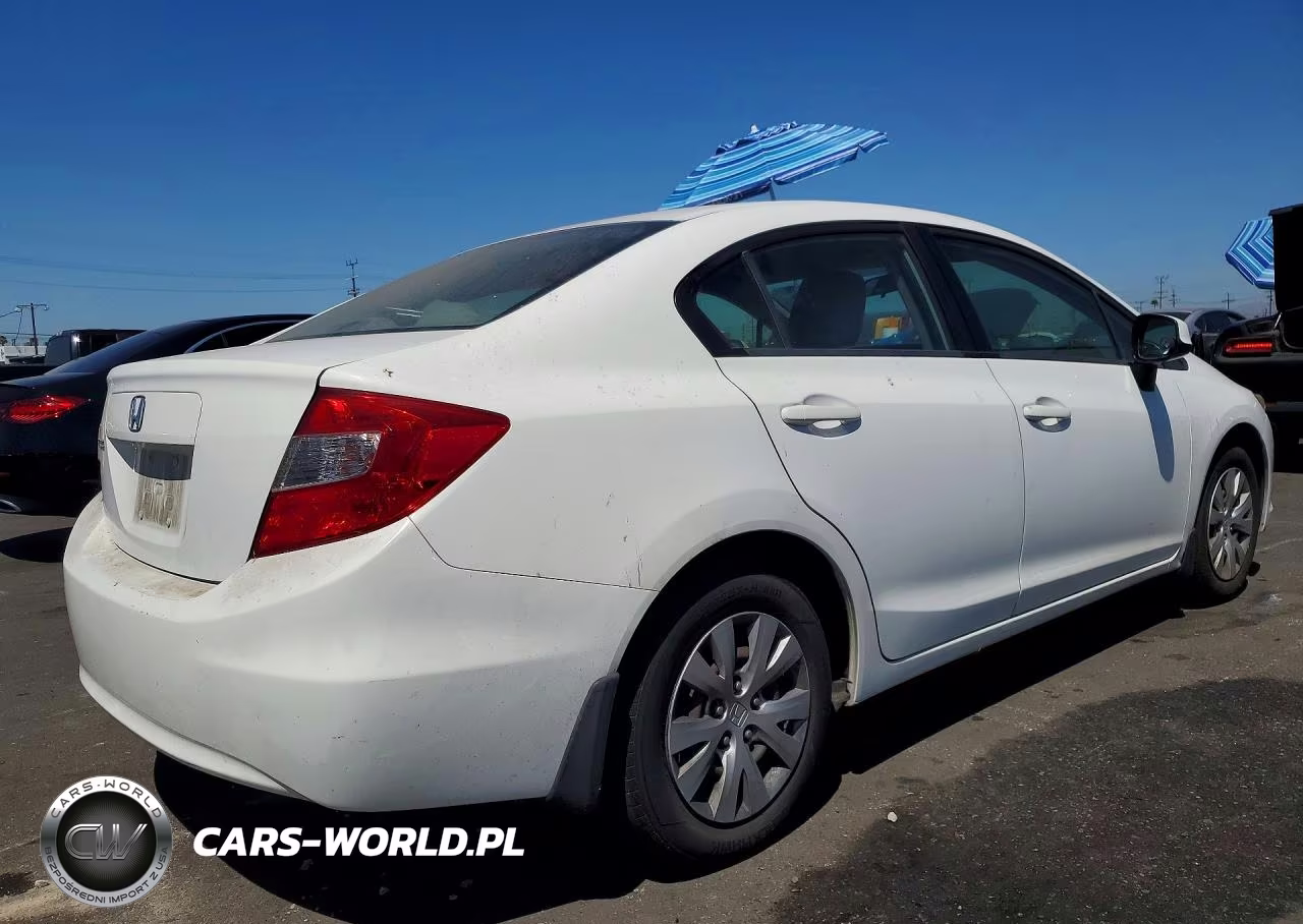 2012 Honda Civic Lx VIN:JHMFB2F54CS002201 - 3
