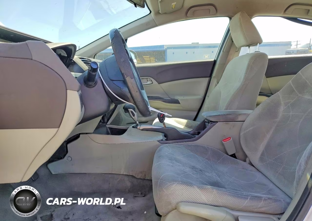 2012 Honda Civic Lx VIN:JHMFB2F54CS002201 - 7