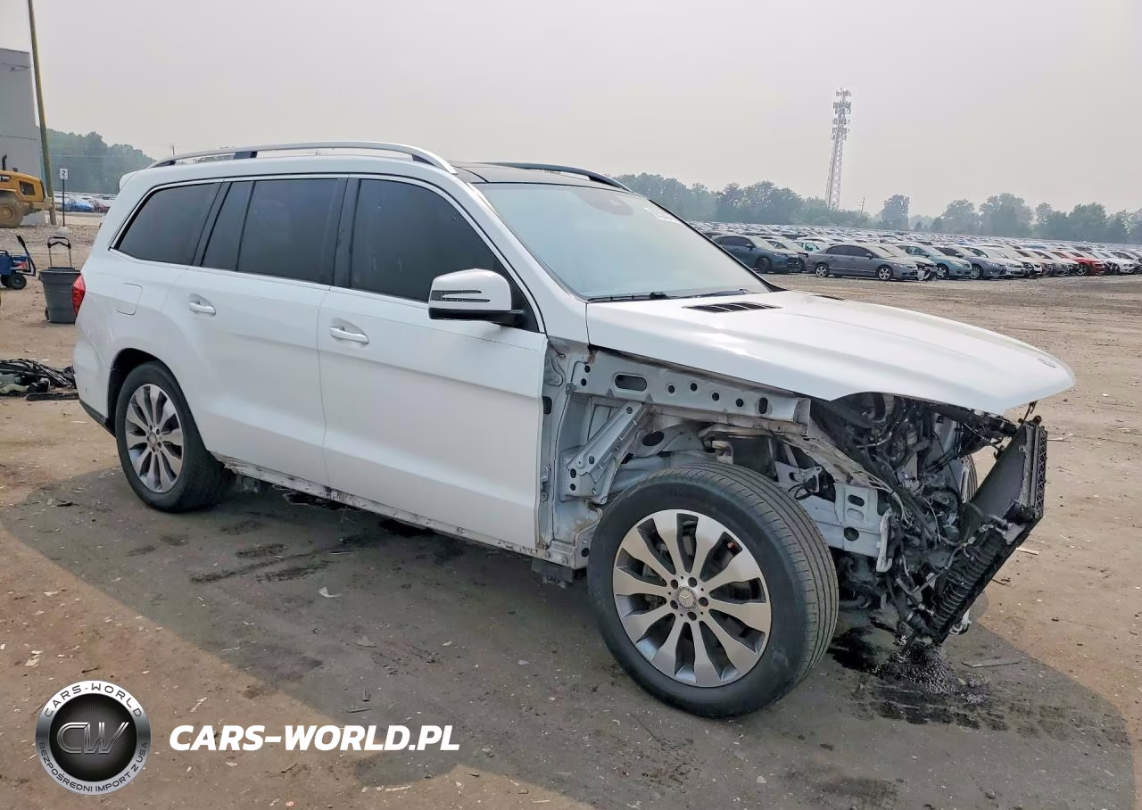 2017 Mercedes-Benz Gls 450 4Matic VIN:4JGDF6EE5HA820065 - 4