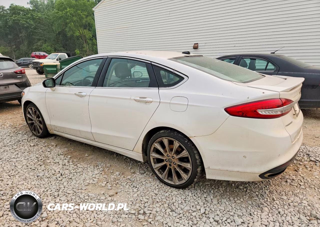 2017 Ford Fusion Titanium VIN:3FA6P0K92HR136830 - 2