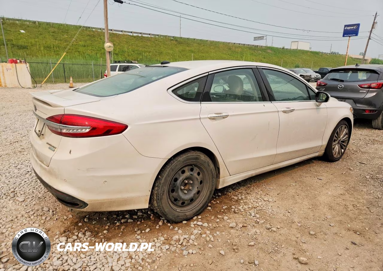 2017 Ford Fusion Titanium VIN:3FA6P0K92HR136830 - 3