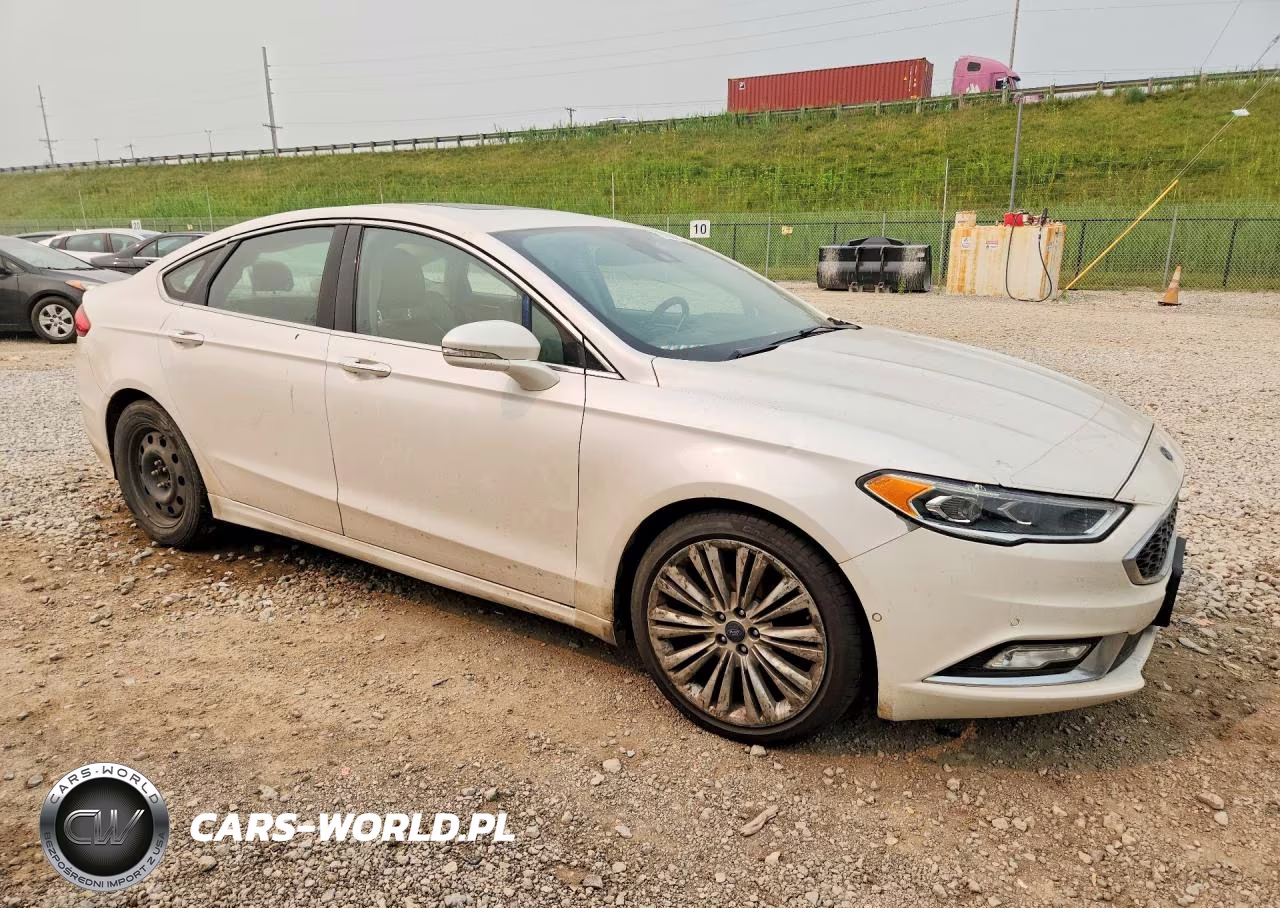 2017 Ford Fusion Titanium VIN:3FA6P0K92HR136830 - 4