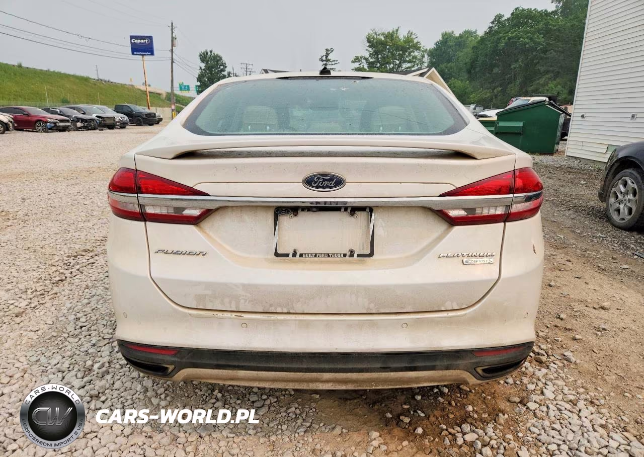 2017 Ford Fusion Titanium VIN:3FA6P0K92HR136830 - 6