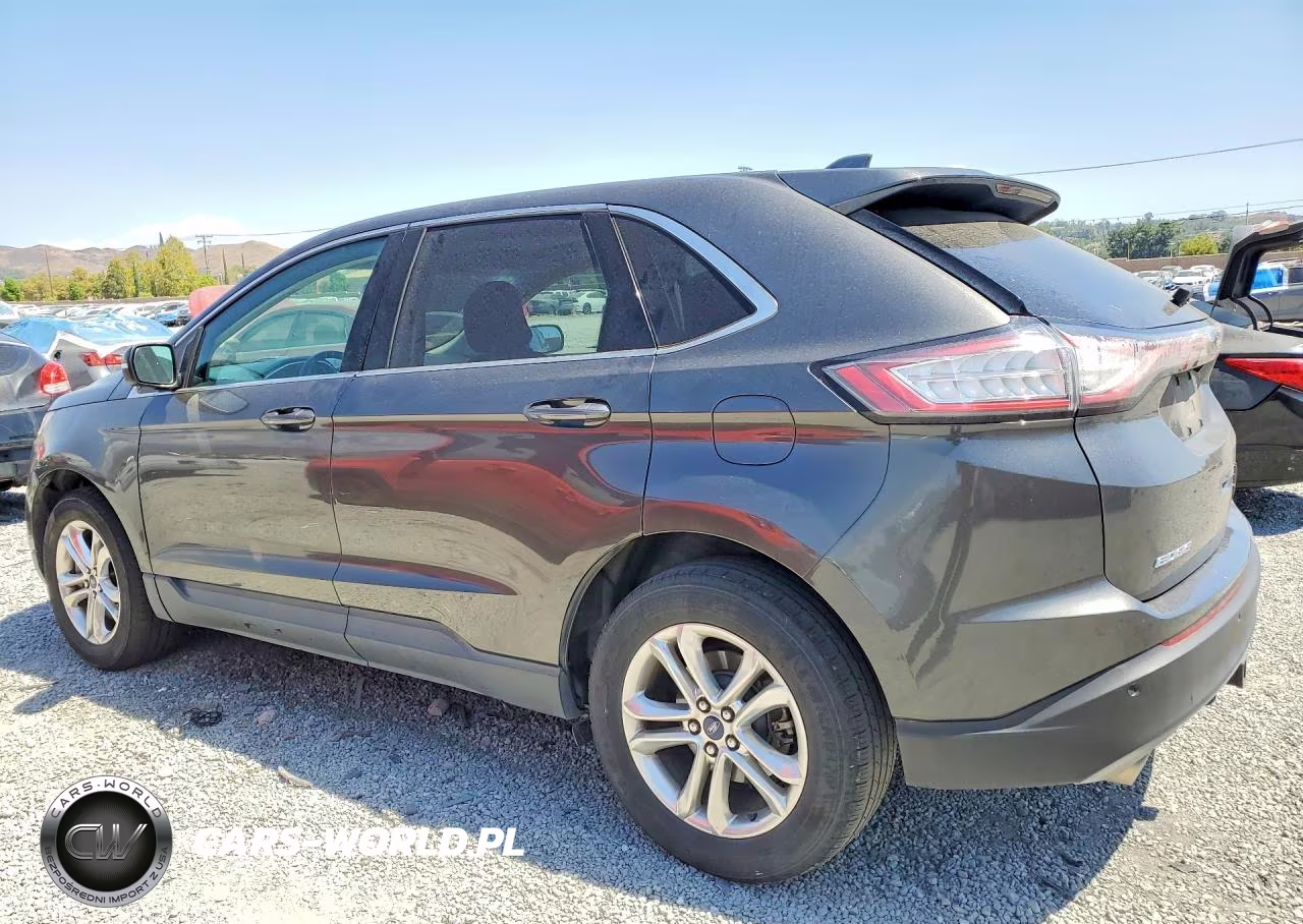 2015 Ford Edge Sel VIN:2FMPK4J85FBC26977 - 2