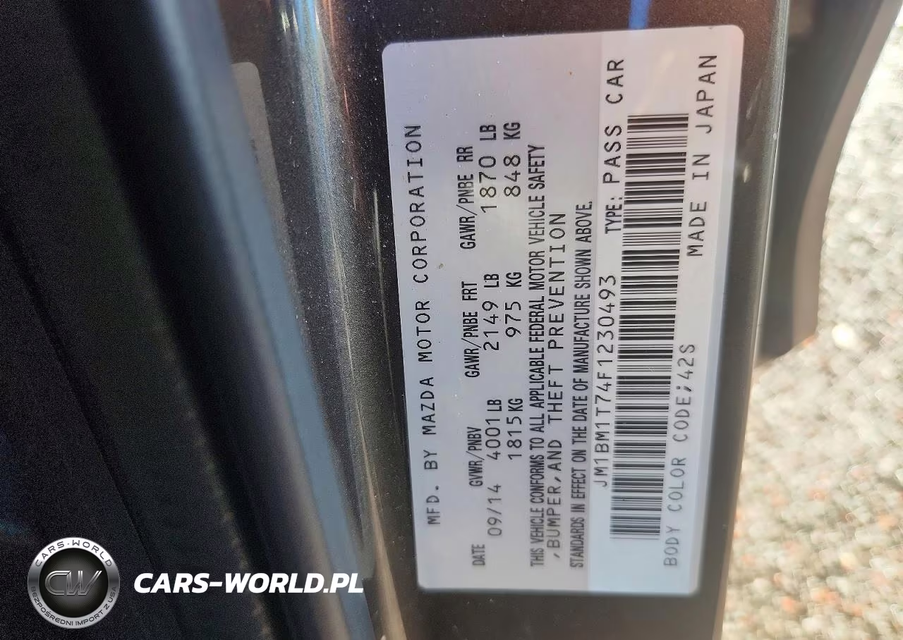 2015 Mazda 3 Sv VIN:JM1BM1T74F1230493 - 12