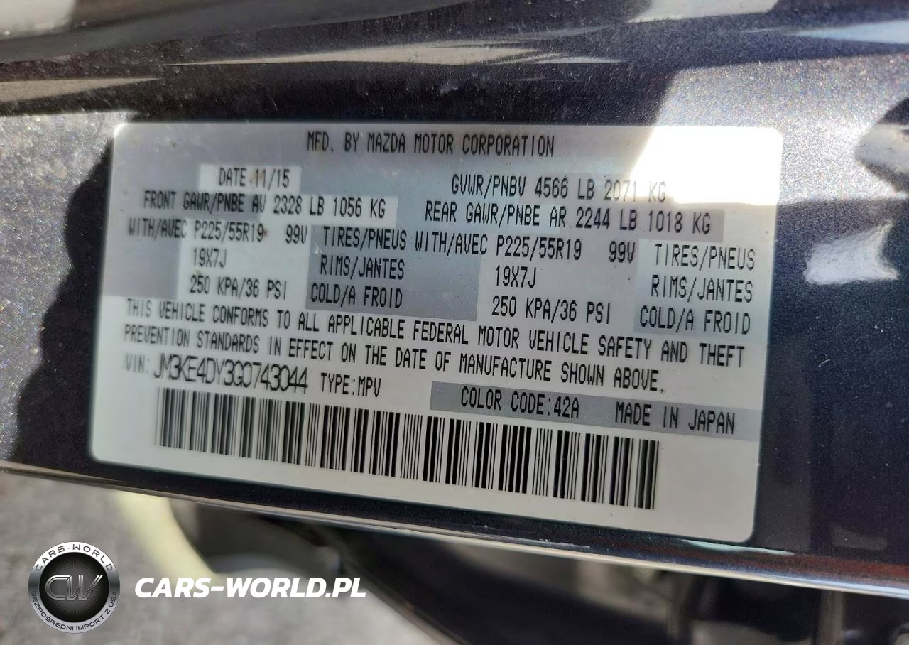 2016 Mazda Cx-5 Gt VIN:JM3KE4DY3G0743044 - 14