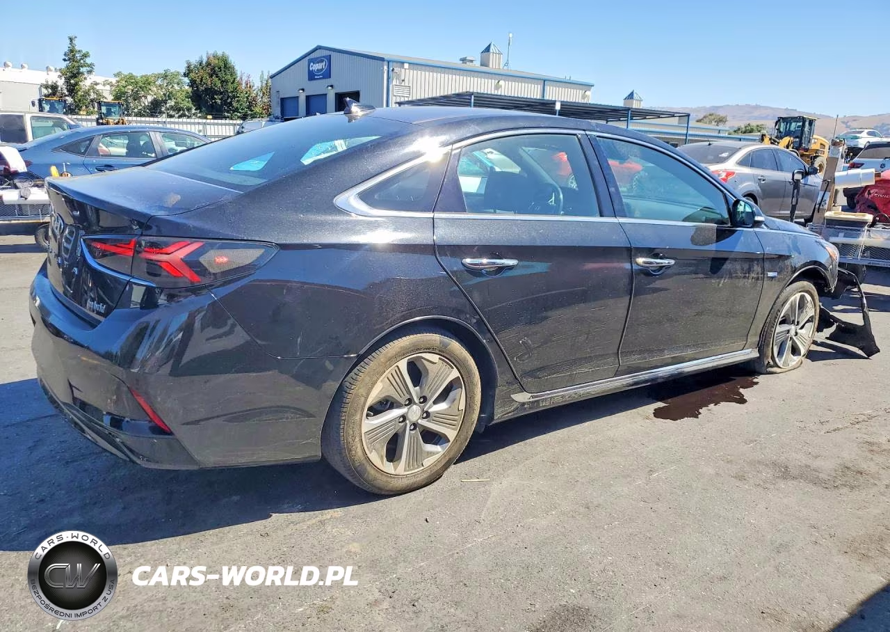 2019 Hyundai Sonata Hybrid Limited VIN:KMHE34L34KA092636 - 3