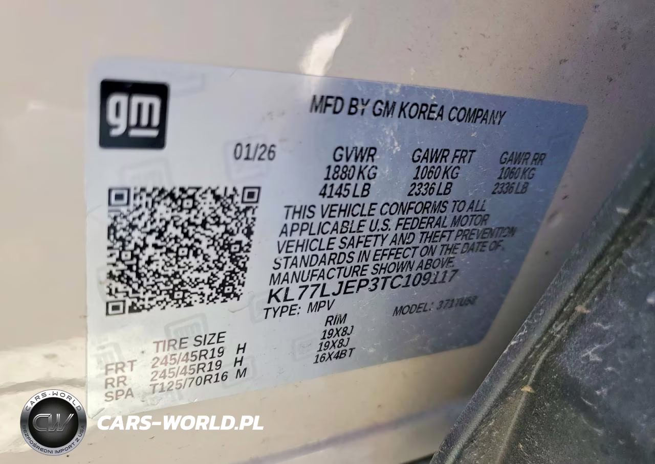2026 Chevrolet Trax 2Rs VIN:KL77LJEP3TC109117 - 26