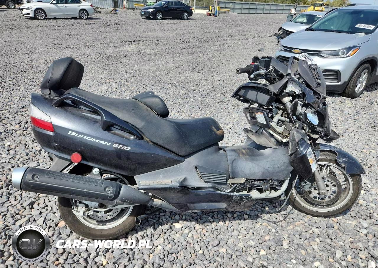 2007 Suzuki An650 VIN:JS1CP51A872100255 - 2