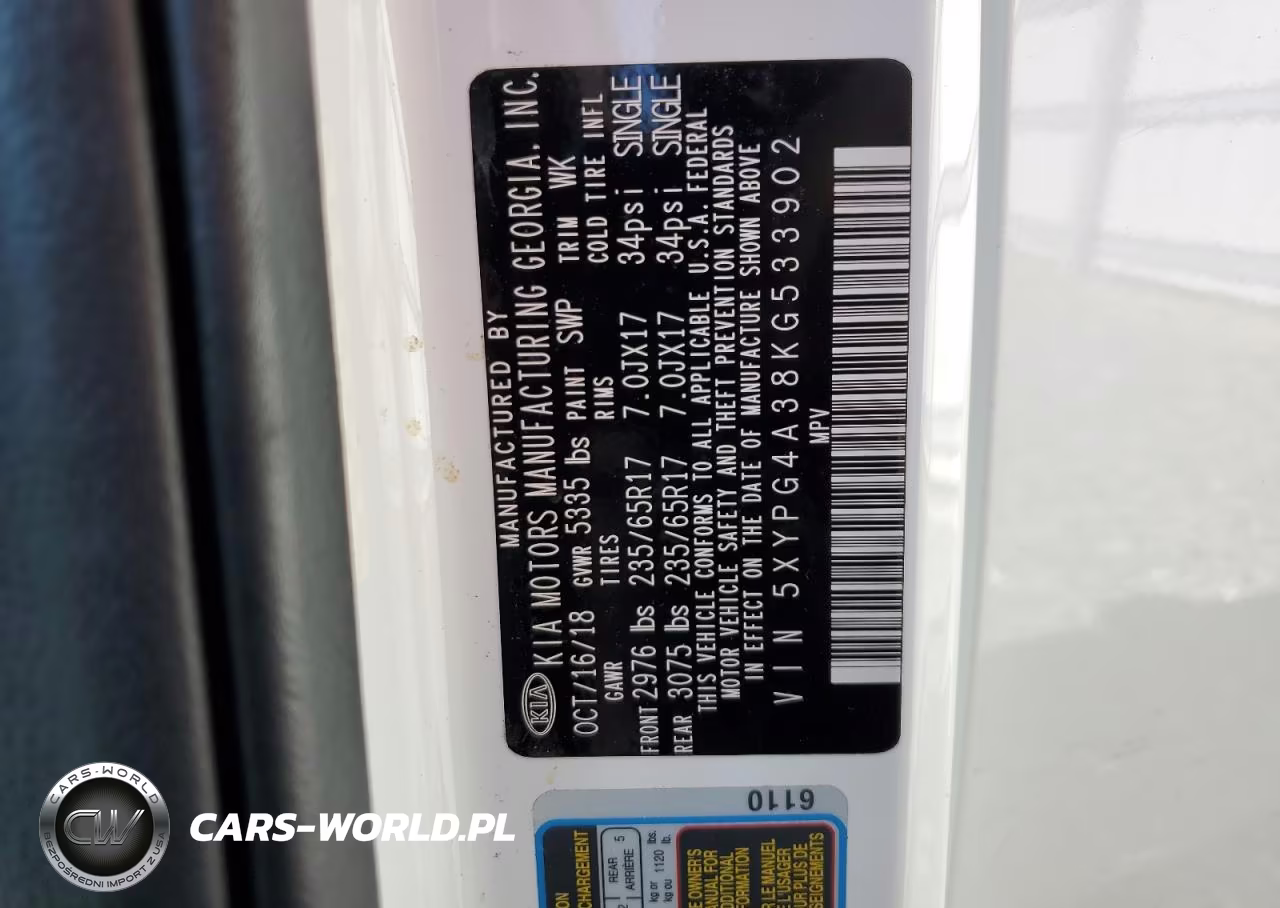 2019 Kia Sorento L VIN:5XYPG4A38KG533902 - 28