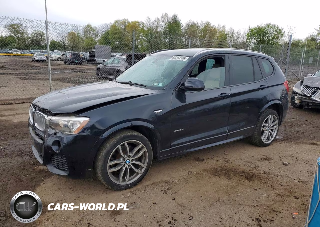 2017 BMW X3 xDrive28I VIN:5UXWX9C54H0T09921 - 1
