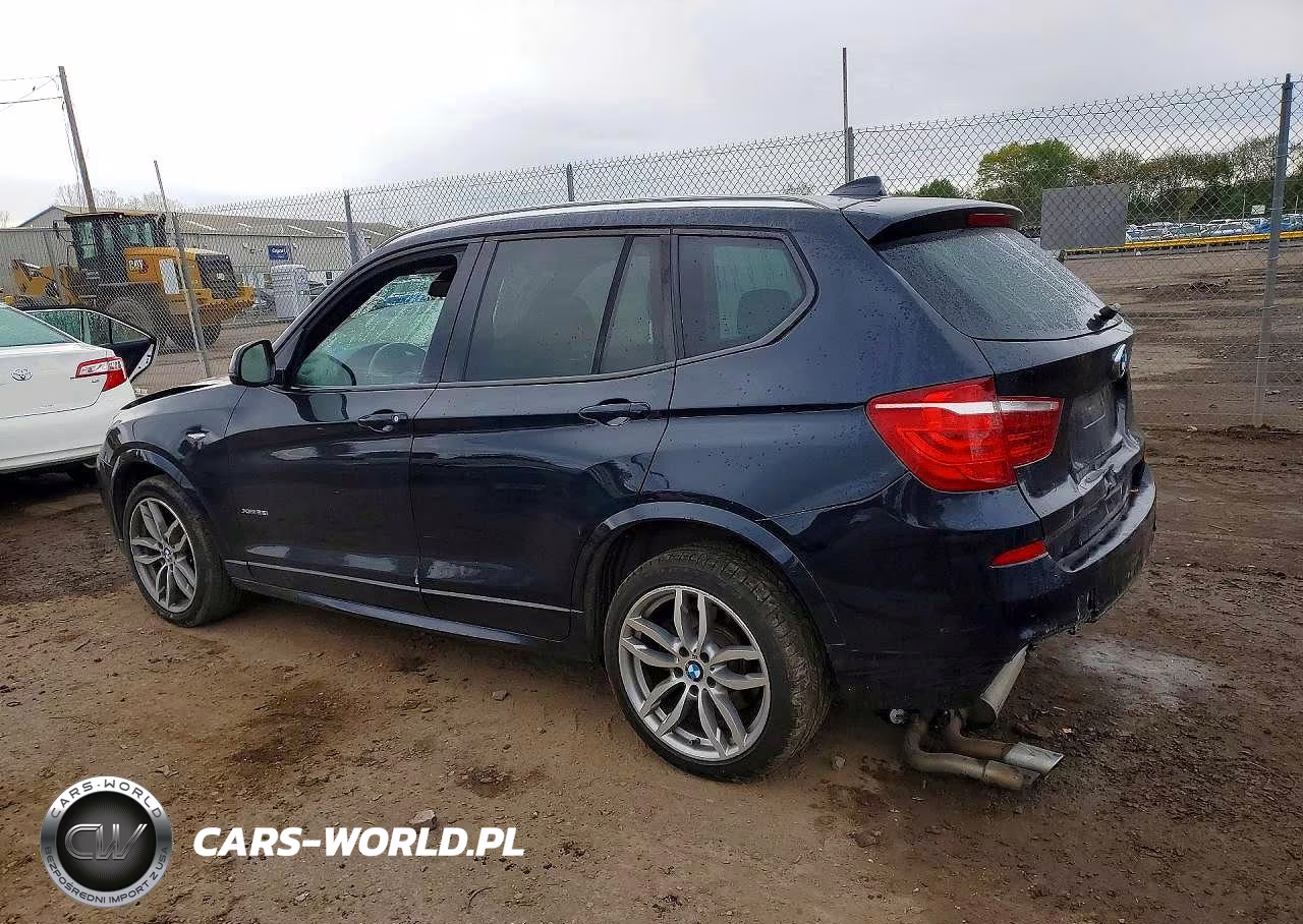 2017 BMW X3 xDrive28I VIN:5UXWX9C54H0T09921 - 2