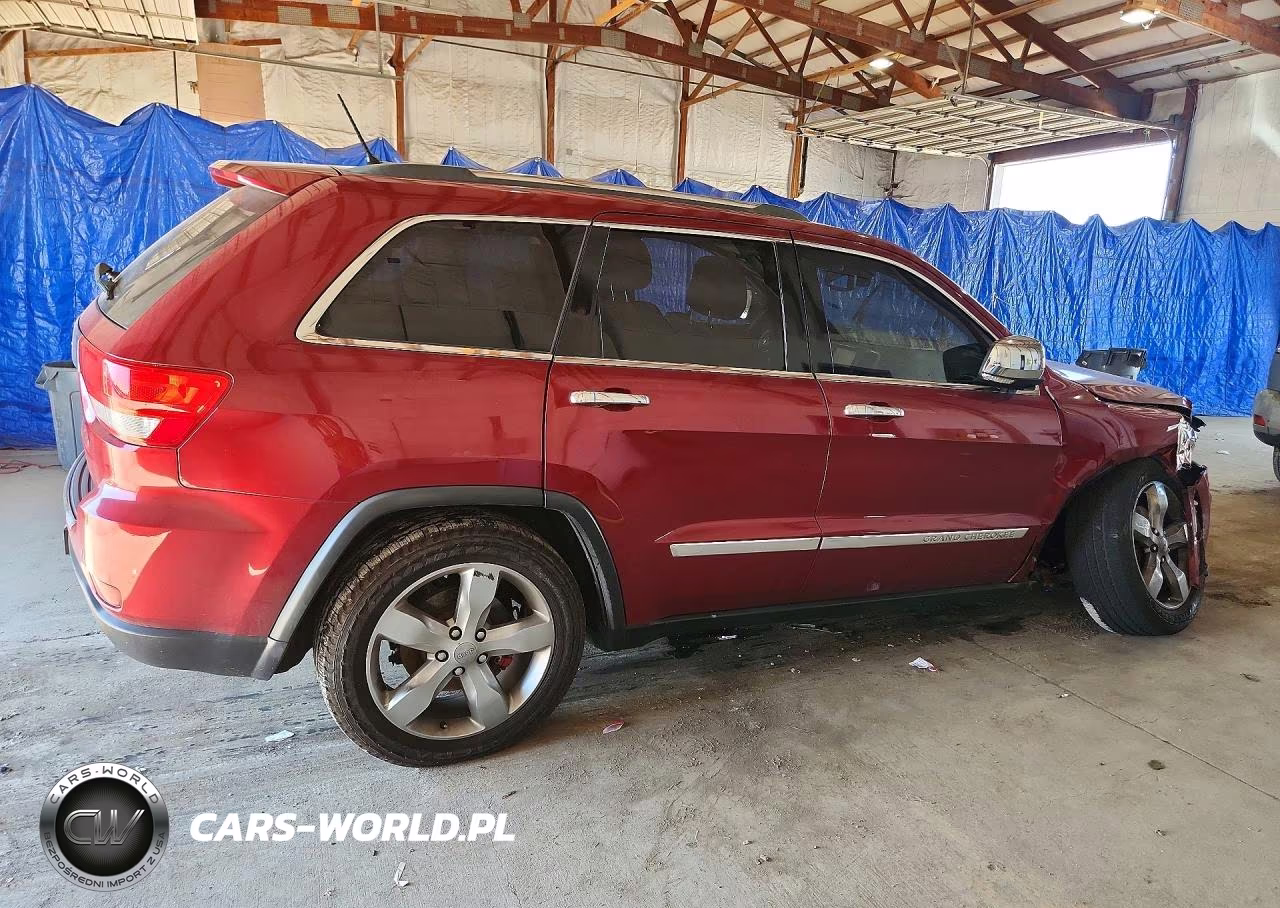2013 Jeep Grand Cherokee Overland VIN:1C4RJFCTXDC620498 - 3