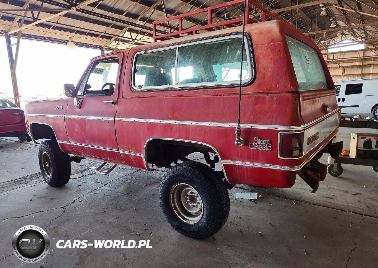 1980 GMC Jimmy VIN:TKL18AF505761 - 2