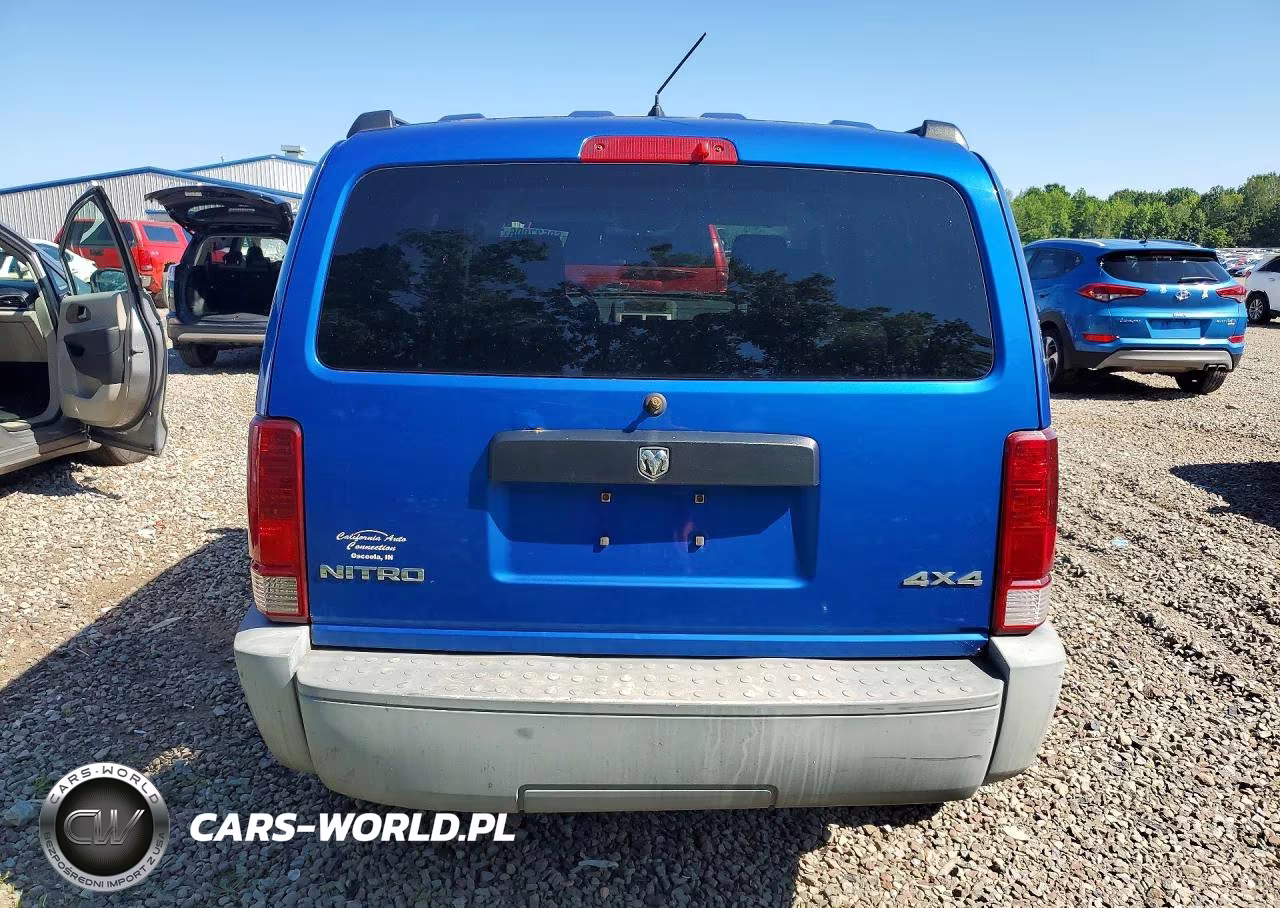 2007 Dodge Nitro Sxt VIN:1D8GU28K87W642365 - 6