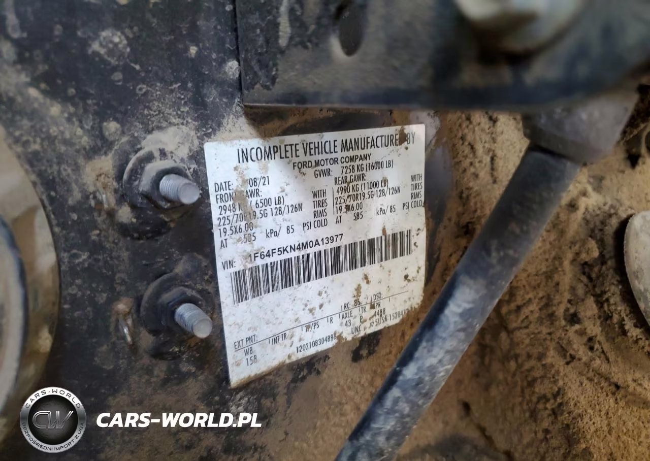 2021 Ford F59 VIN:1F64F5KN4M0A13977 - 10