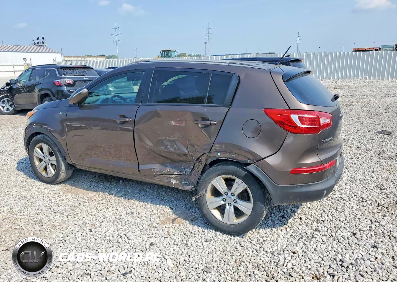 2011 Kia Sportage Lx VIN:KNDPBCA20B7162716 - 2