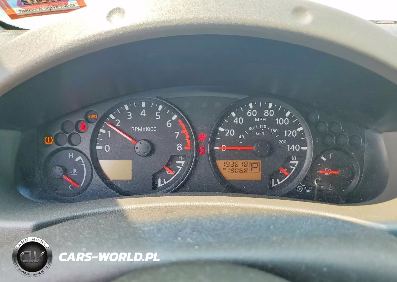 2008 Nissan Xterra Off Road VIN:5N1AN08W38C528250 - 9