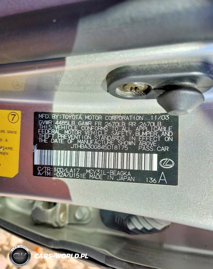 2004 Lexus Es 330 VIN:JTHBA30G845018175 - 12