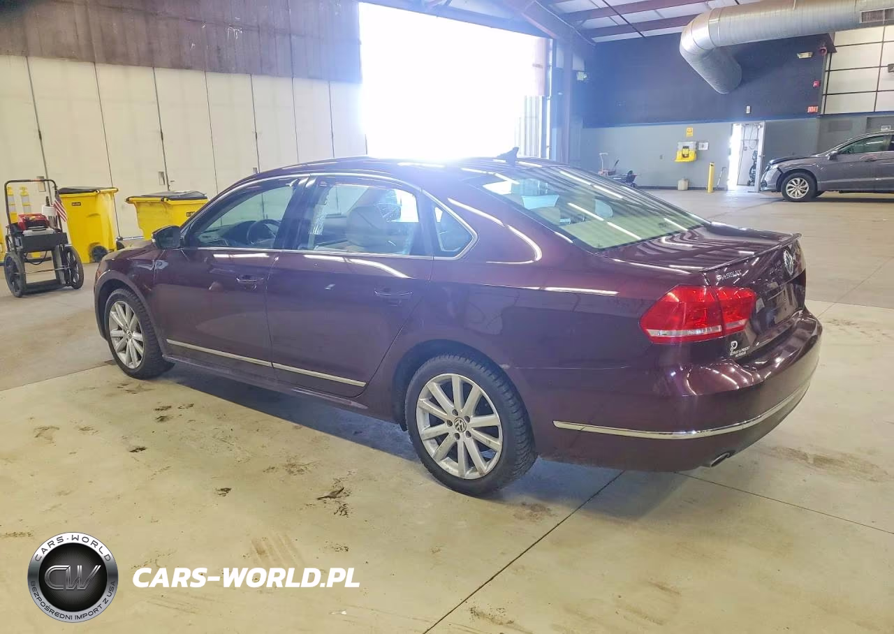 2013 Volkswagen Passat Sel VIN:1VWCN7A36DC149353 - 2