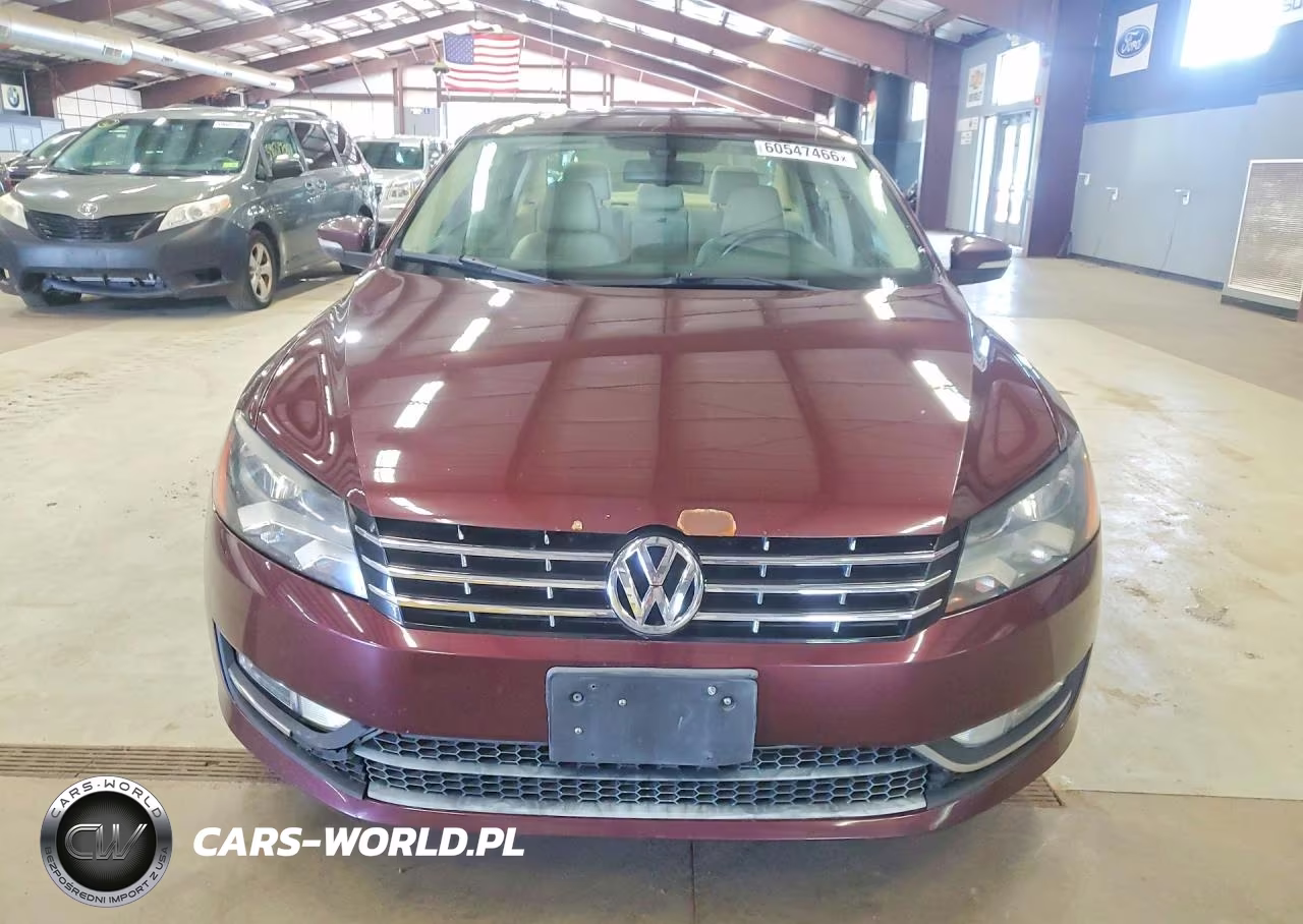 2013 Volkswagen Passat Sel VIN:1VWCN7A36DC149353 - 5