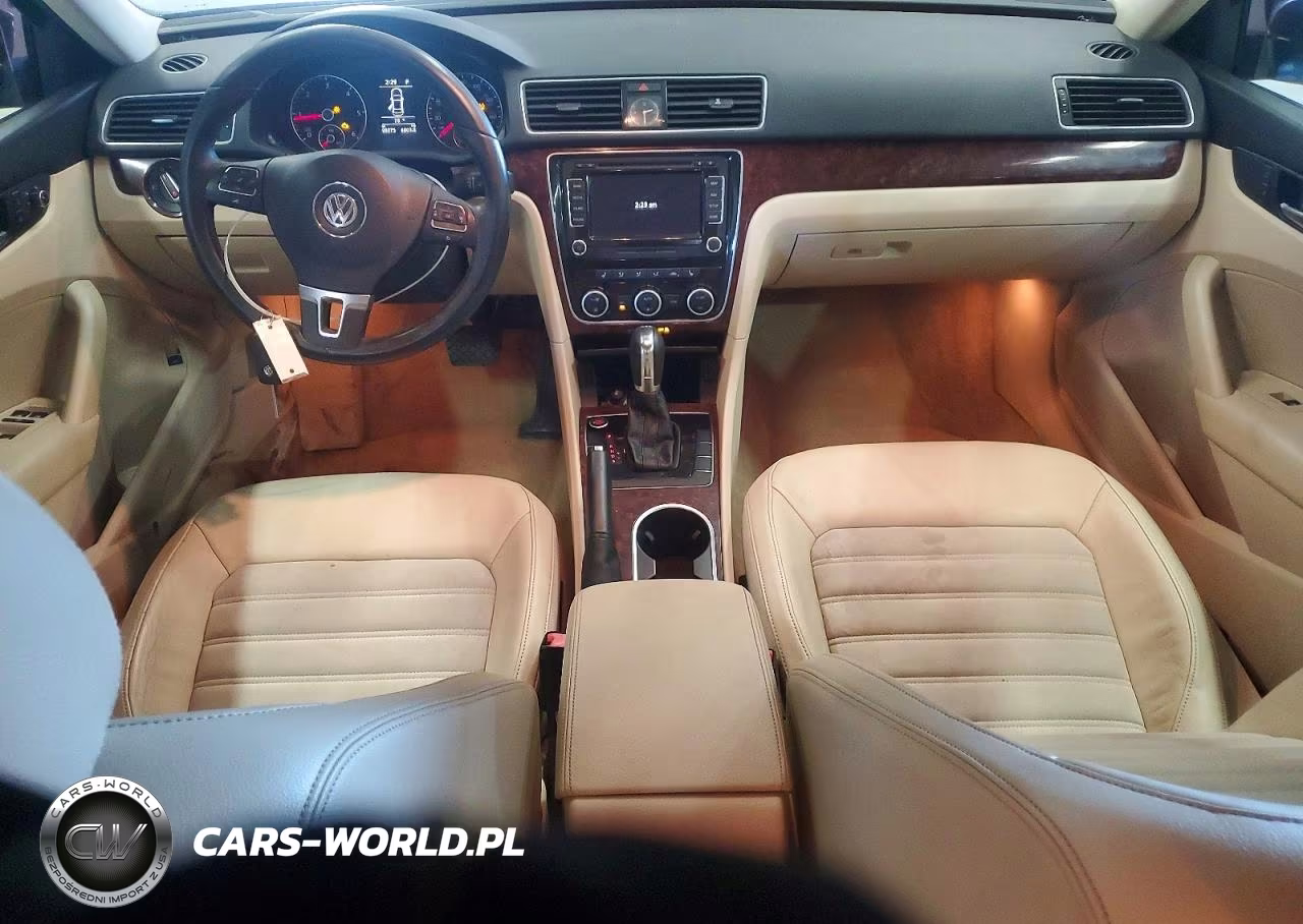 2013 Volkswagen Passat Sel VIN:1VWCN7A36DC149353 - 8